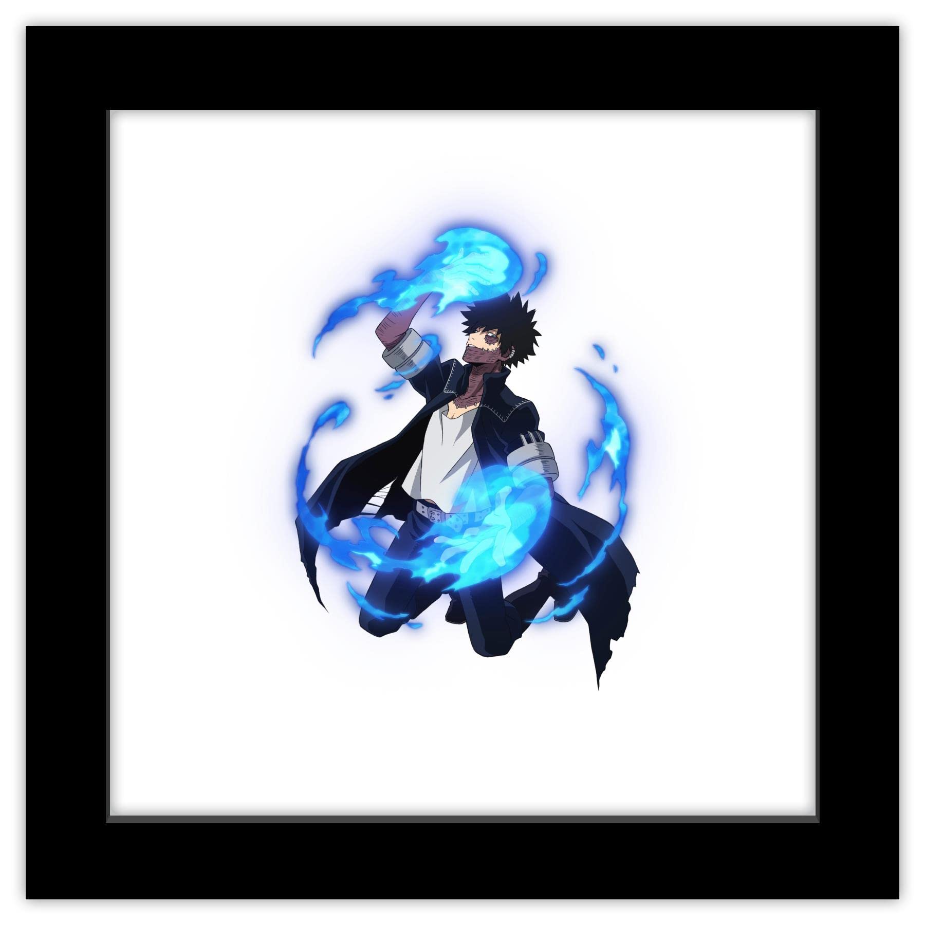 Cadre My Hero Academia – Personnage DABI – 12x21cm – Impression 3D – Neuf