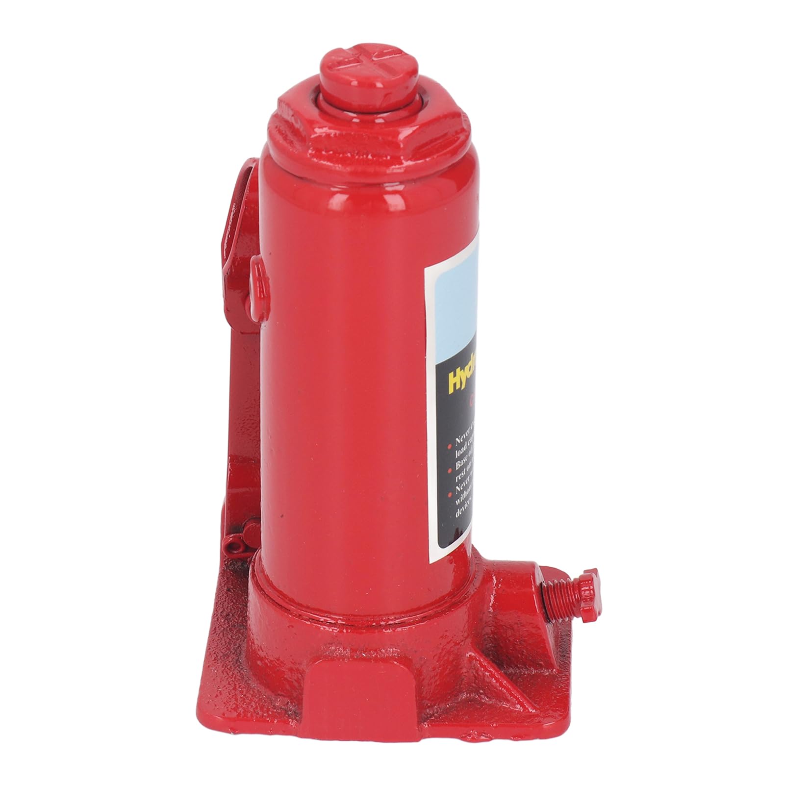 Hydraulic Jack Fluid, Welded Vertical Bottle Jack with Pump Handle 3 Ton Car Jack for Cars at Home and Work