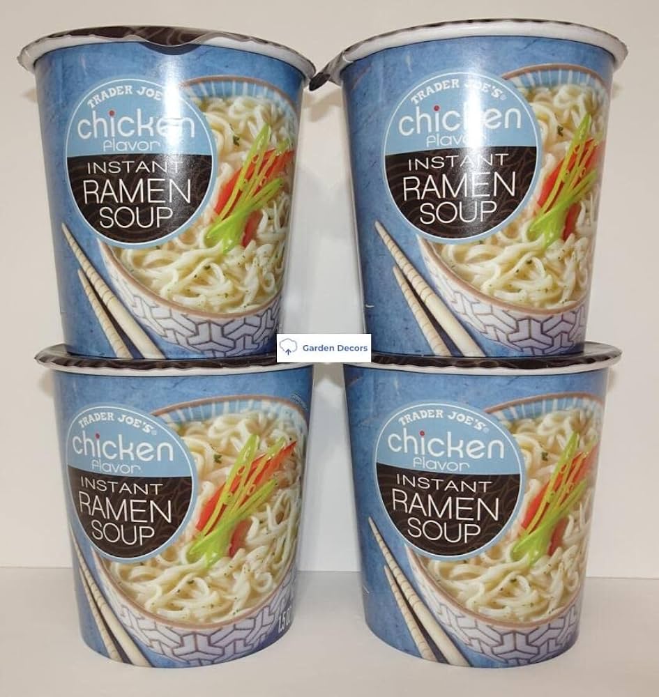 Amazon.com: Trader Joe's Chicken Flavor Instant Ramen Soup