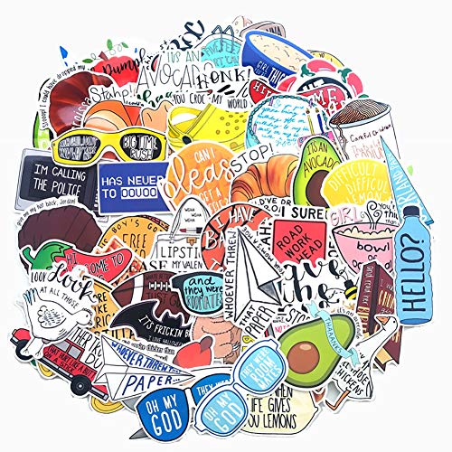 Water Bottle Cute Vine Stickers Laptop Stickers Pack 67 Pcs Vsco Aesthetic Decals