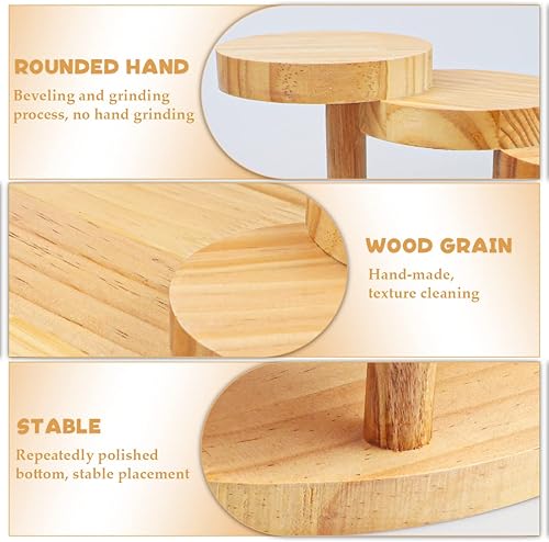 Miniatura 3 de DOERDO - Bandeja para servir sushi, escaleras, escaleras, plato de carne, sushi, sashimi, plato para servir en el hogar, restaurante y hogar, 6 pasos