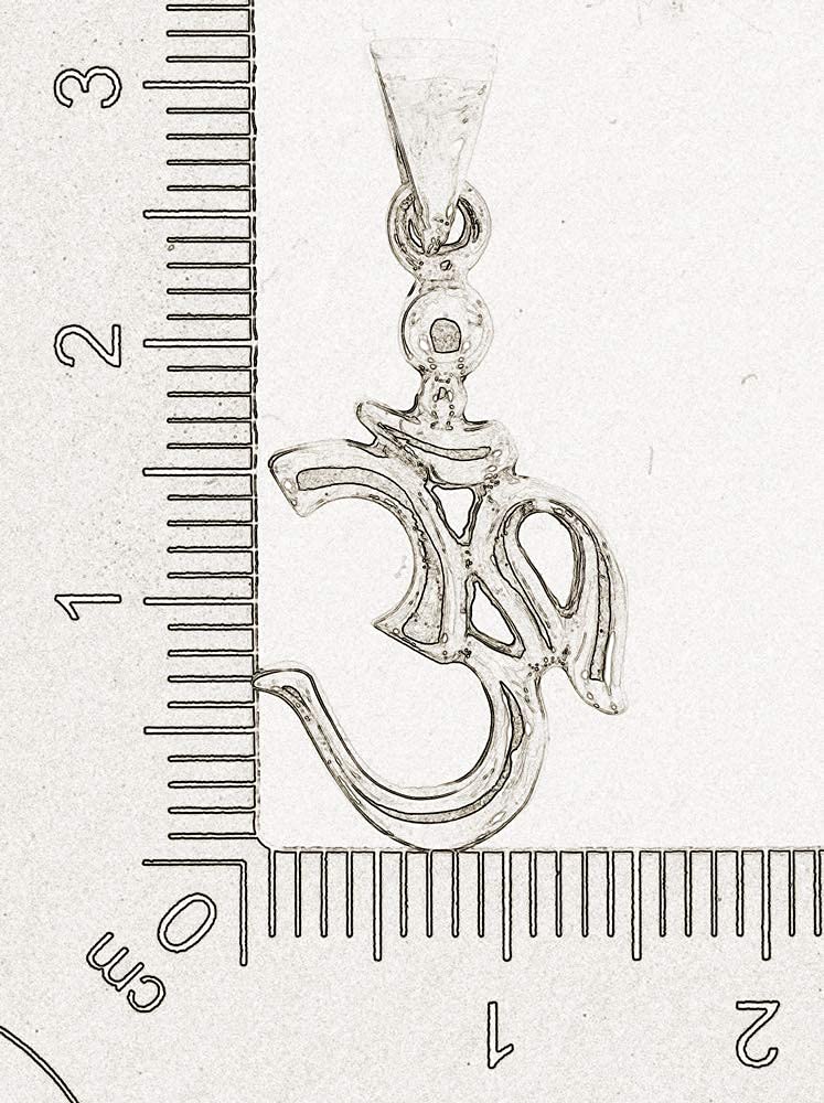 AFP AUM, OM, Ciondolo in Argento 925