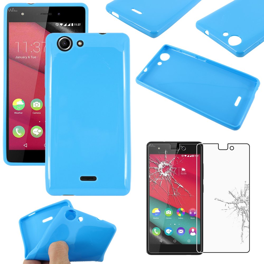 ebestStar - Cover per Wiko View3 Lite (2019), Custodia Silicone Trasparente, Protezione TPU Antiurto, Morbida Sottile Slim, Trasparente