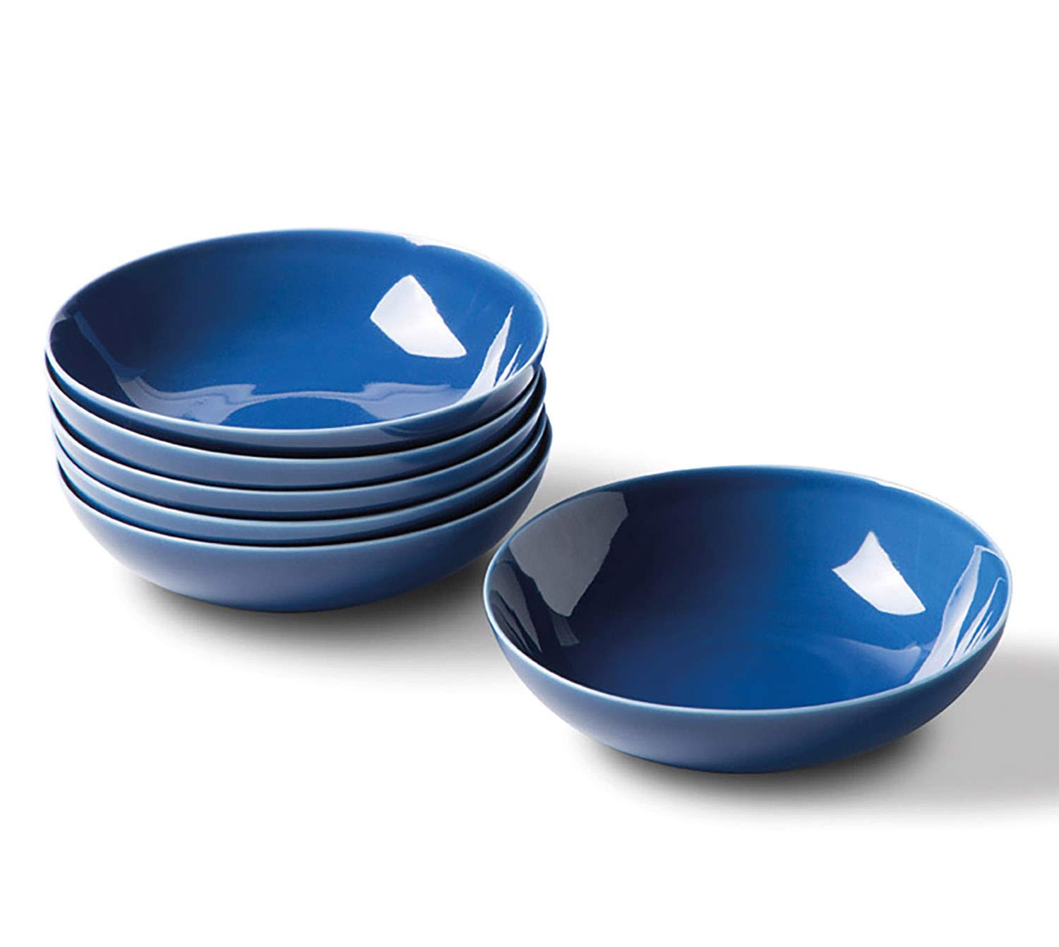 Set BOWLS - PIATTI FONDI Botanic Blu