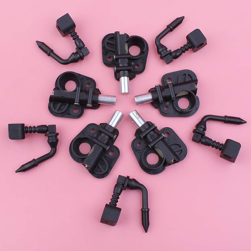 HAOHAO 5pcs / Lot de la Bomba de Aceite Pick Up engrasador Compatible with Socio 351 352 370 350 371 390 391 401 420 Motosierra Repuesto de reemplazo de Herramientas Parte
