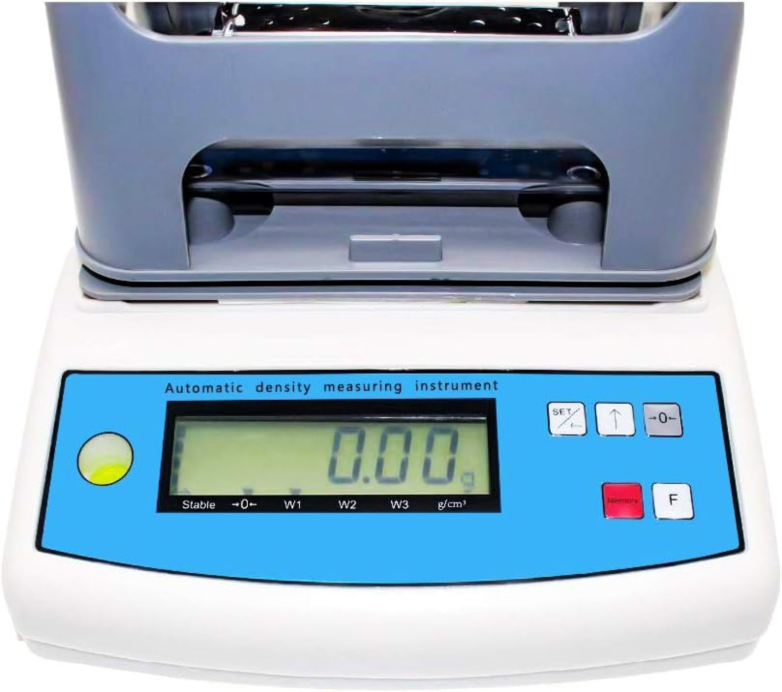 Analizzatore di purezza del metallo ad alta precisione – Densimetro solido digitale, misuratore di densità di solidi accurato, strumento di test della densità ideale per plastica, gomma, granuli e
