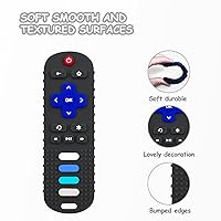 Vista 36 de YAPROMO 2Pcs Baby Teething Toys - TV Remote Control Shaped Teethers for 3-18 Babies, Food-Grade Remote Teethers, BPA-Free