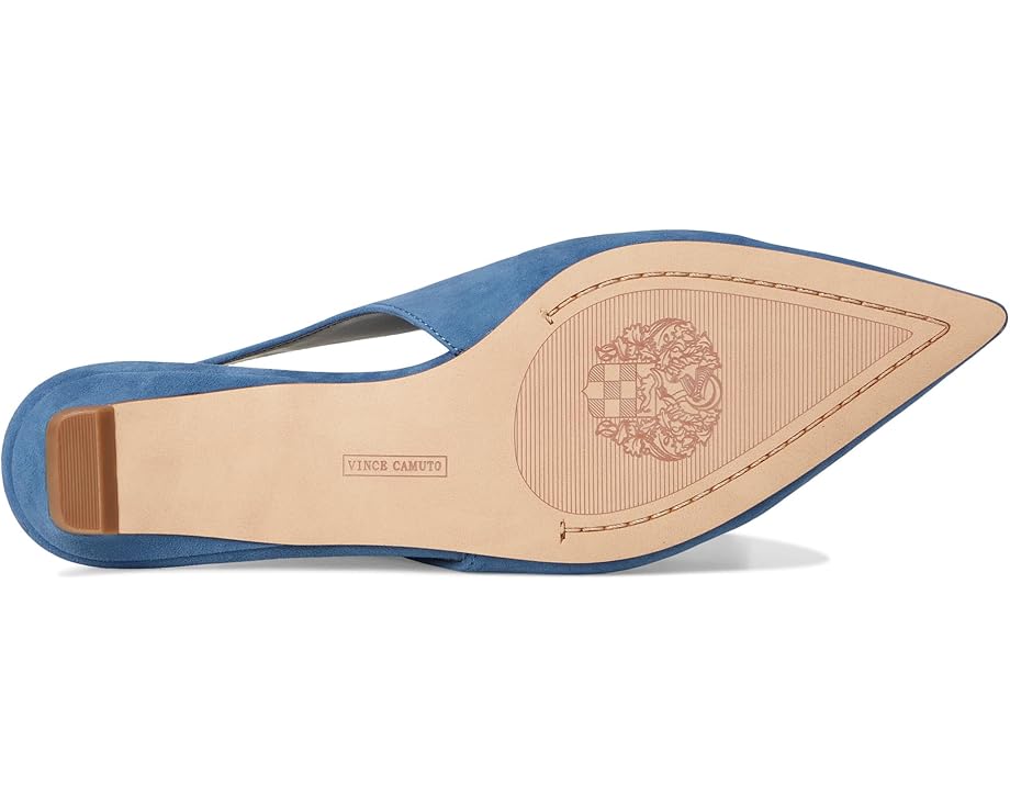 Vince Camuto Valther Kitten Heel Slingback Flat Mule - Bottom View
