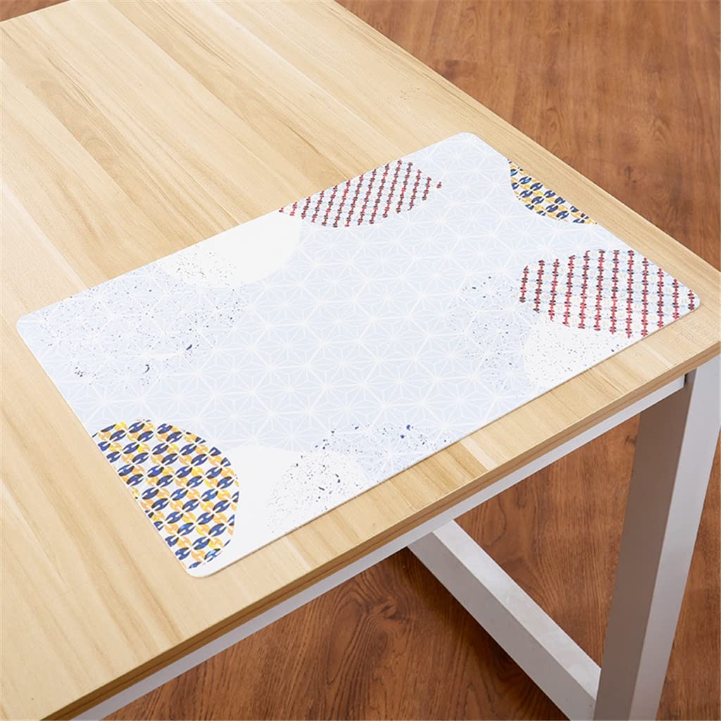 6 Pcs Napperon en Cuir Restaurant Style Japonais Tapis de Table Vaisselle Pad Accessoire de Cuisine (Color : F) HGCHH