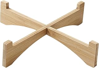 Generic Prateleira para vasos de plantas Bonsai Rack Suporte de plantas moderno Banco de madeira Expositor de flores Suporte para vasos de plantas de jardim, 10cmx4cm