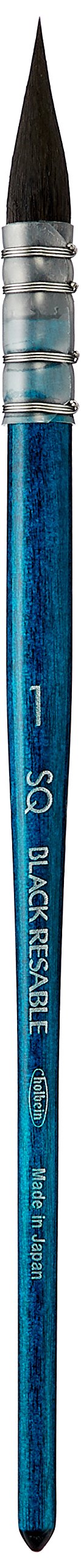 Holbein Watercolor Brush Black Sable SQ No. 1 204151 No. 1 Single Item