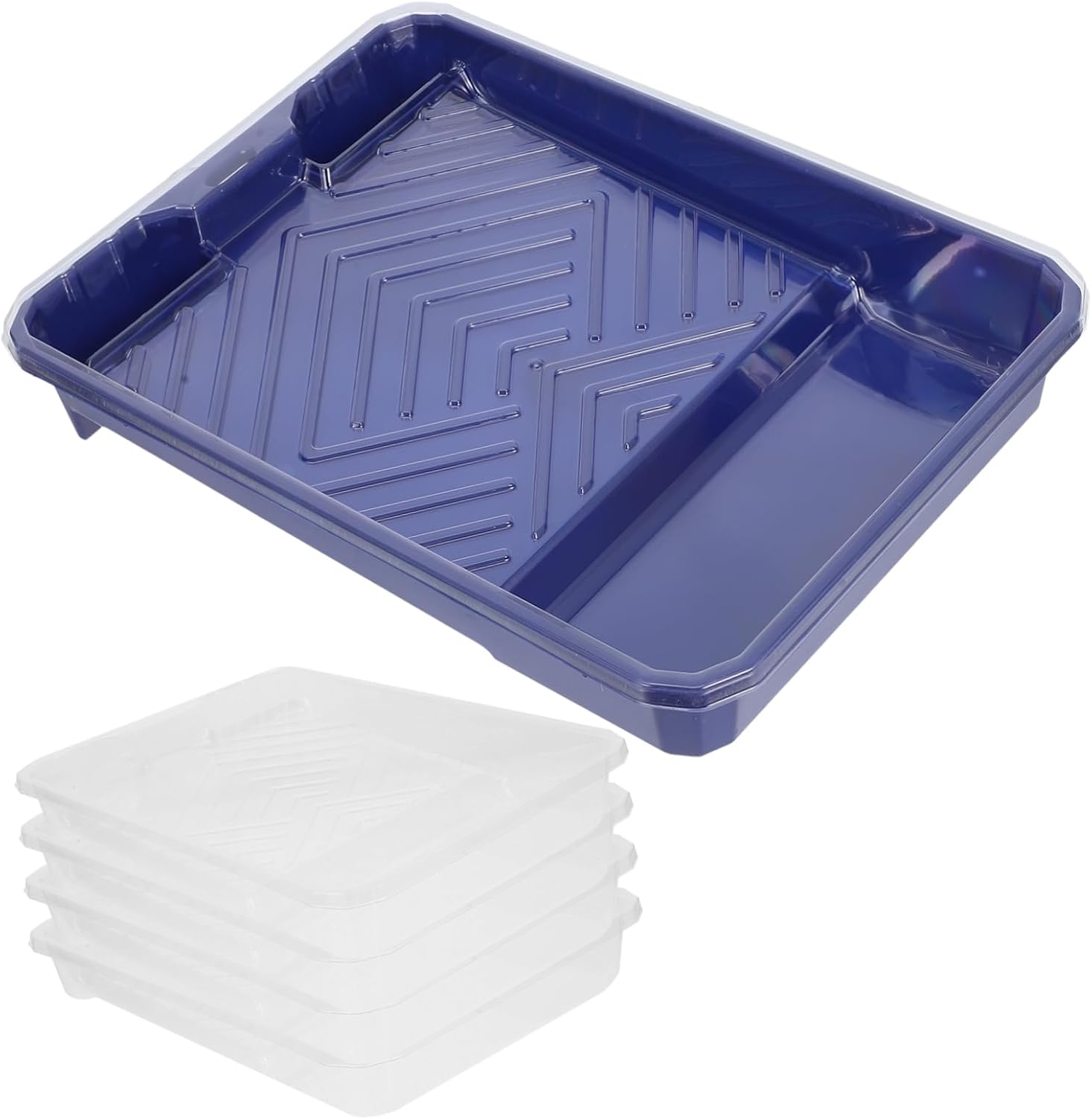 Plastic Paint Tray Paint Trays for Painting Home Improvement Supplies Holder Liners Included