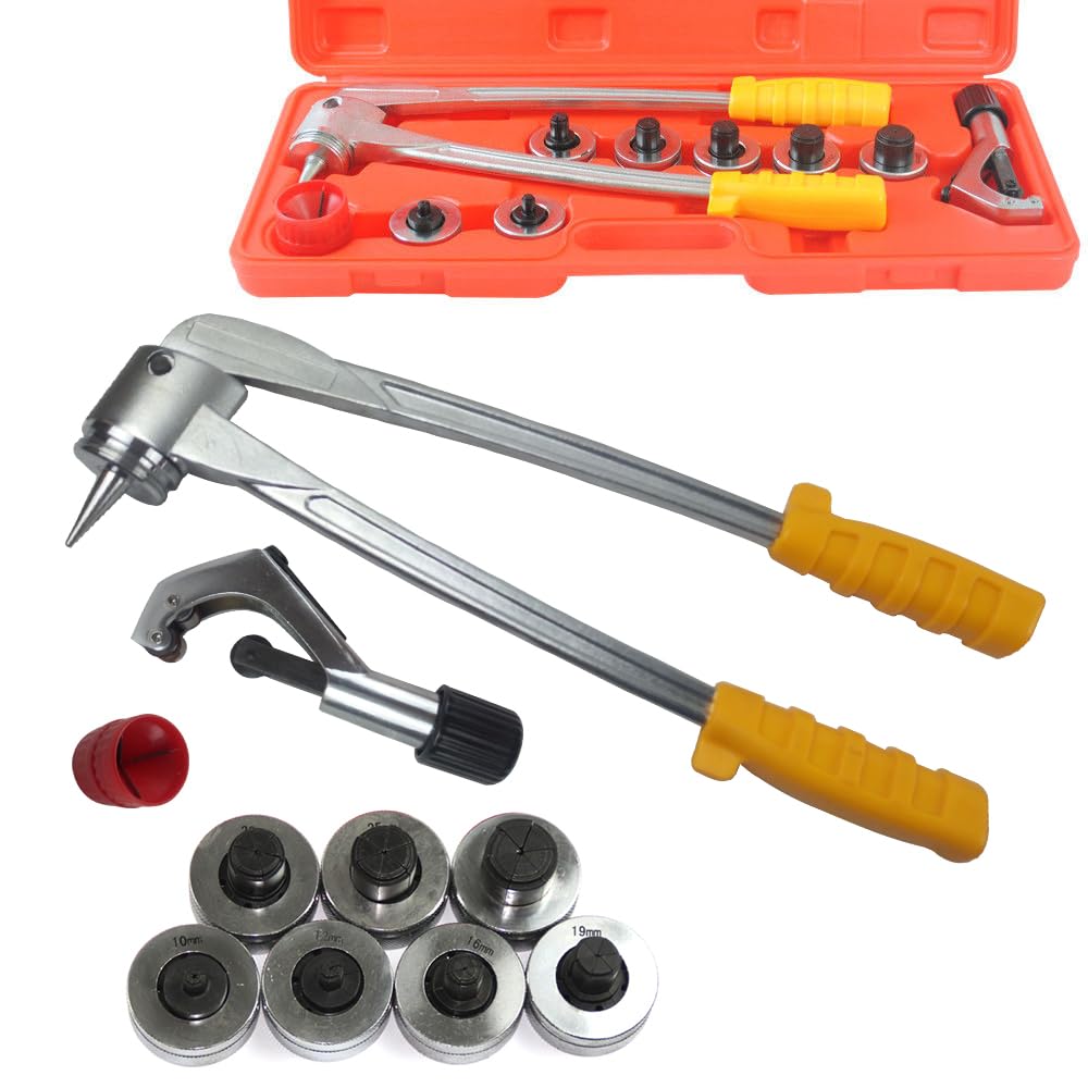 Set di estensori per tubi, pinza per manicotti, utensili manuali, adatti per metalli morbidi come rame e alluminio, set di espansori manuali, 10 – 28 mm