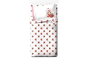 Strawberry Shortcake Dolls and Friends - Twin Size Sheet Set