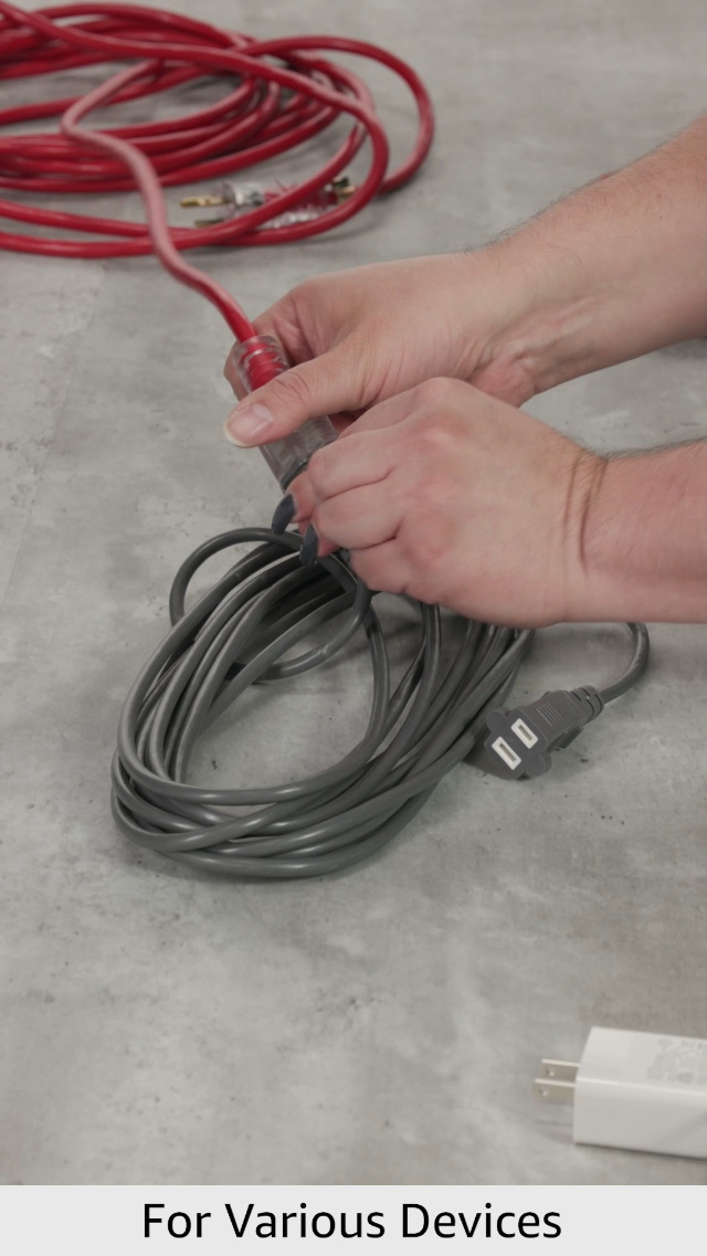 Woods Light Duty Extension Cord, 20Ft, 16 Gauge, Small Appliance