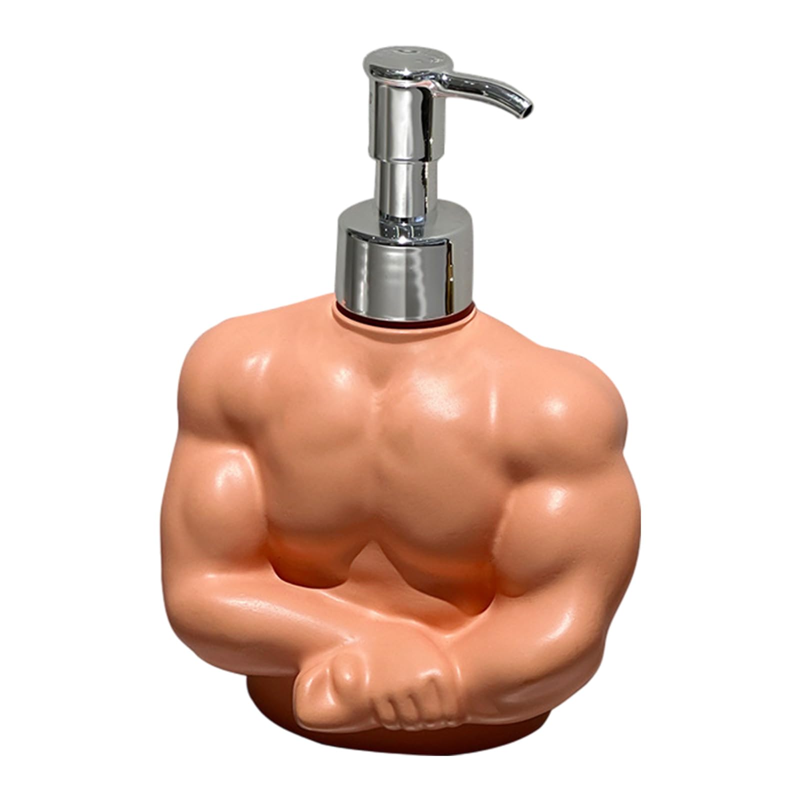 Muscular Pumps Soap Dispenser Safe Bathroom Kitchen Use Lotion Container Bottle for Gym Decoration Pumps Bottle for Liquid Soap Bathroom Accessories