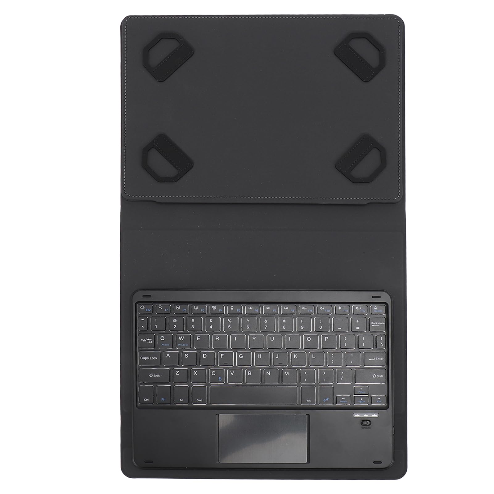 Yosoo Health Gear Custodia Universale con Tastiera per Tablet, Tastiera Bluetooth Magnetica Rimovibile con Touchpad, Batteria da 100 Ore, per Tablet da 9-11 Pollici