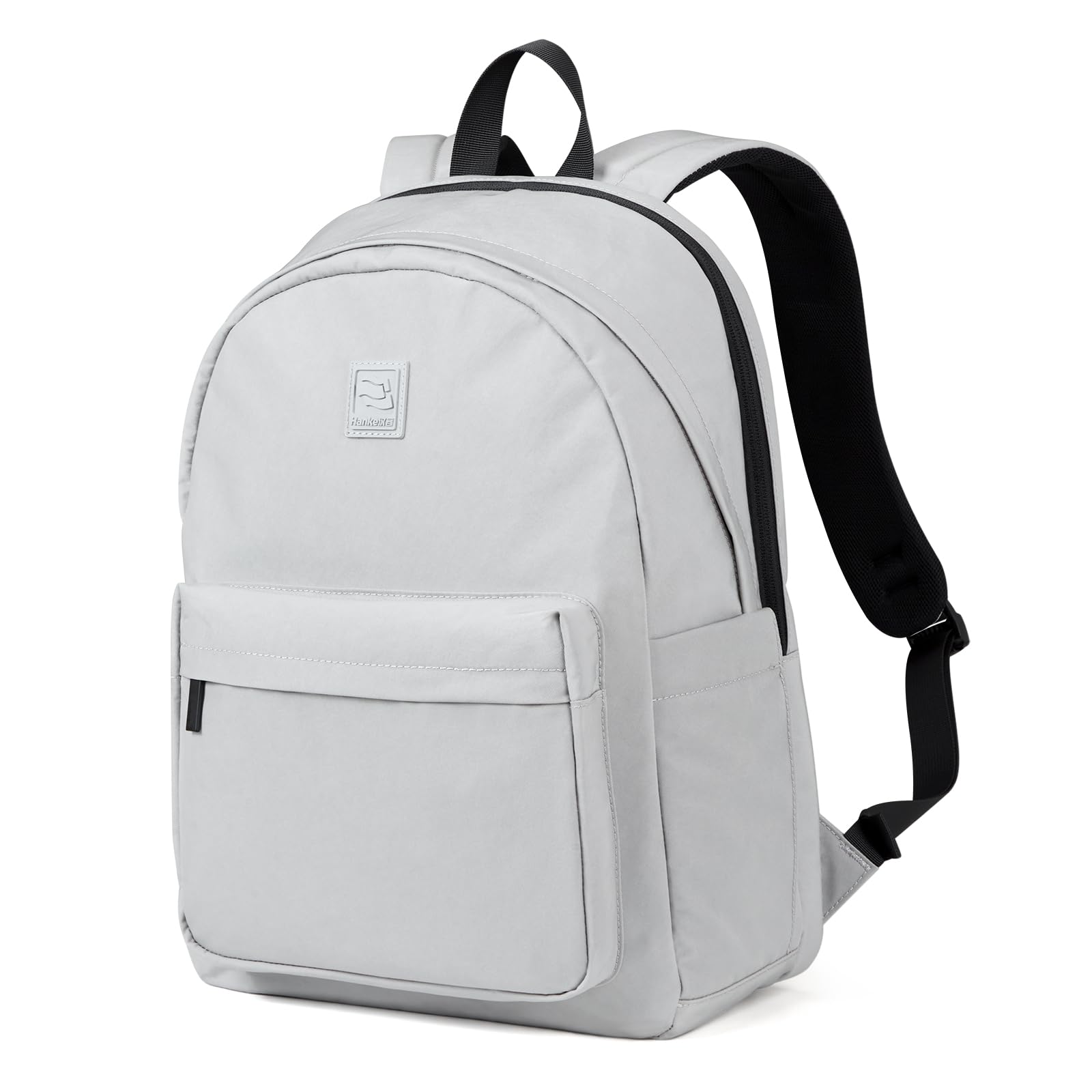Hanke Travel Backpack for Women Men, Small College Laptop Backpack, Lightweight Water-Resistant Work Bookbag, Cute Casual Daypack for 15.6 Inch Laptop