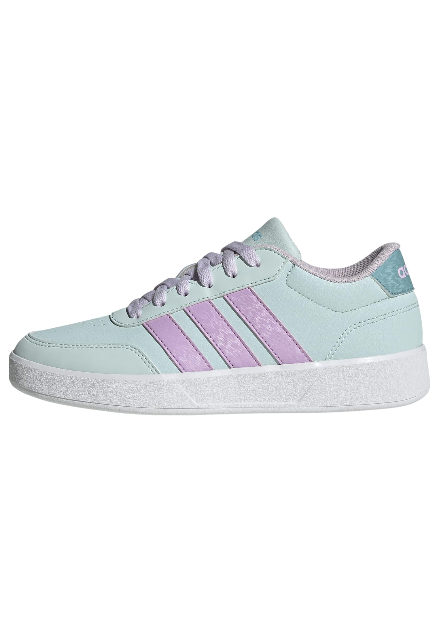 adidas Unisex Kids BREAKNET 3.0 Shoes Junior, Halo Mint/Bliss Lilac/Mint ton, 4.5 UK