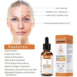 Premium 20%    - (2PACK) with Hyaluronic Acid, Retinol & Amino Acids - Boost Skin Collagen,Hydrate & Plump Skin, Anti Aging & Wrinkle Facial Serum