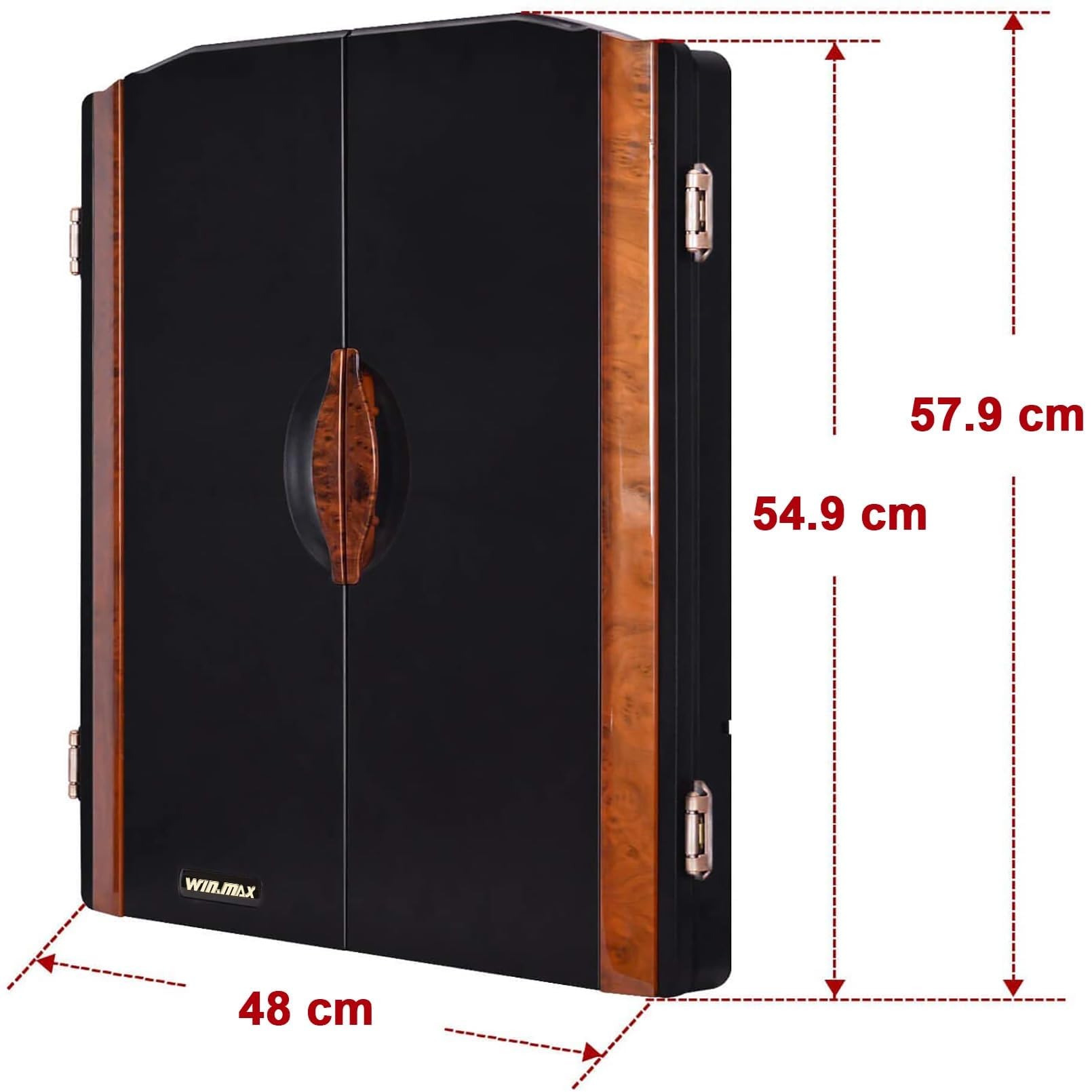 WIN.MAX Diana electrónica profesional 65 variantes 1-8 jugadores 12 dardos Pro 100 accesorios