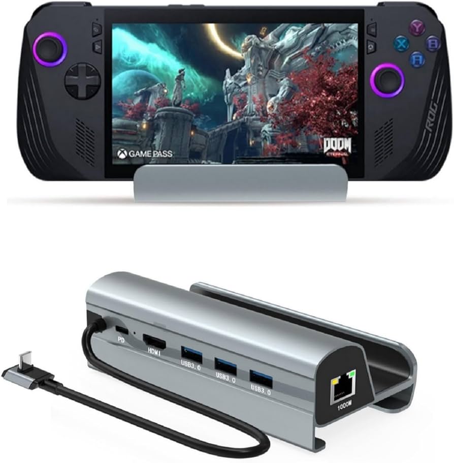 Amazon.com: for ASUS ROG Ally X Handheld Docking Station, 6-Port