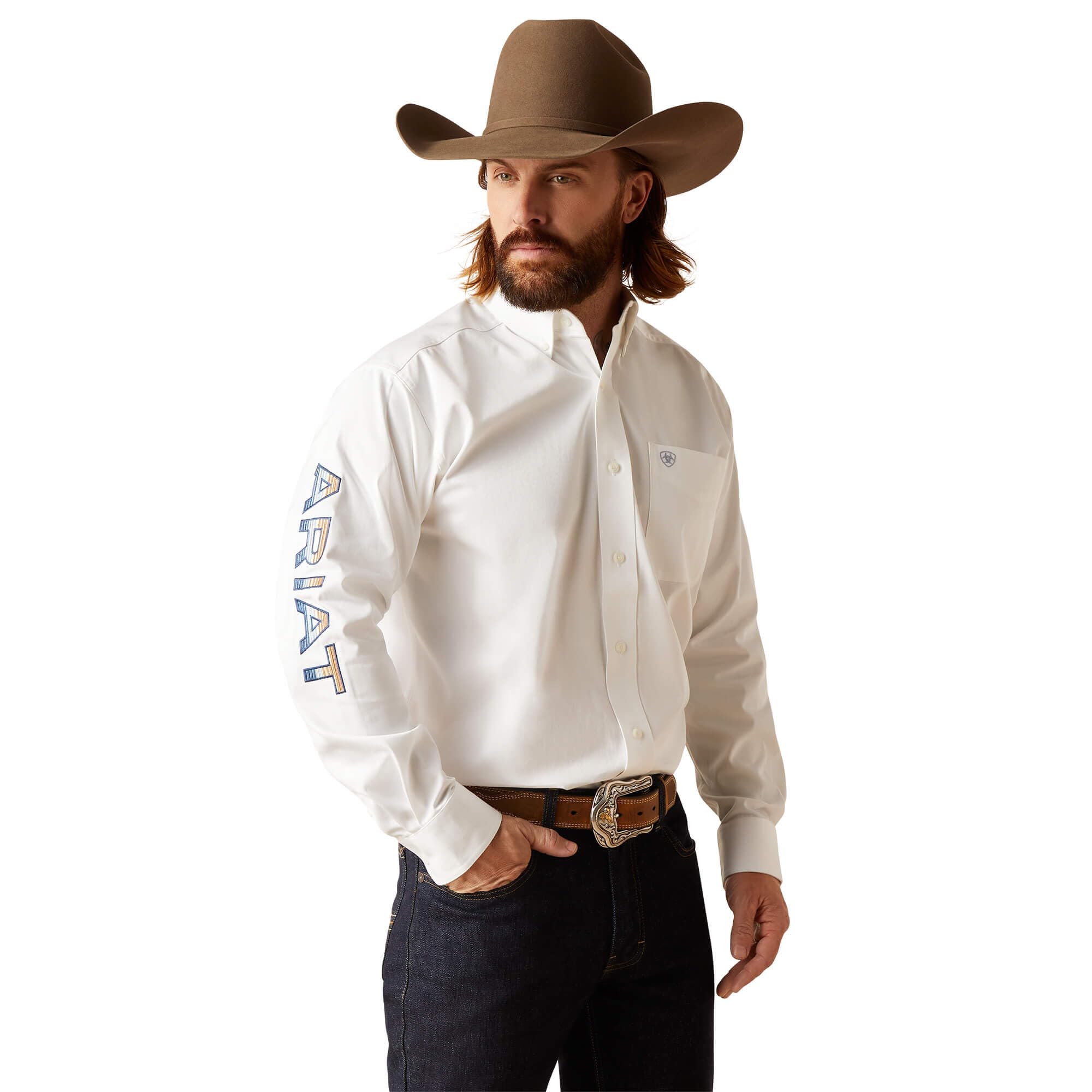 ARIAT Team Logo Twill Classic Fit Shirt