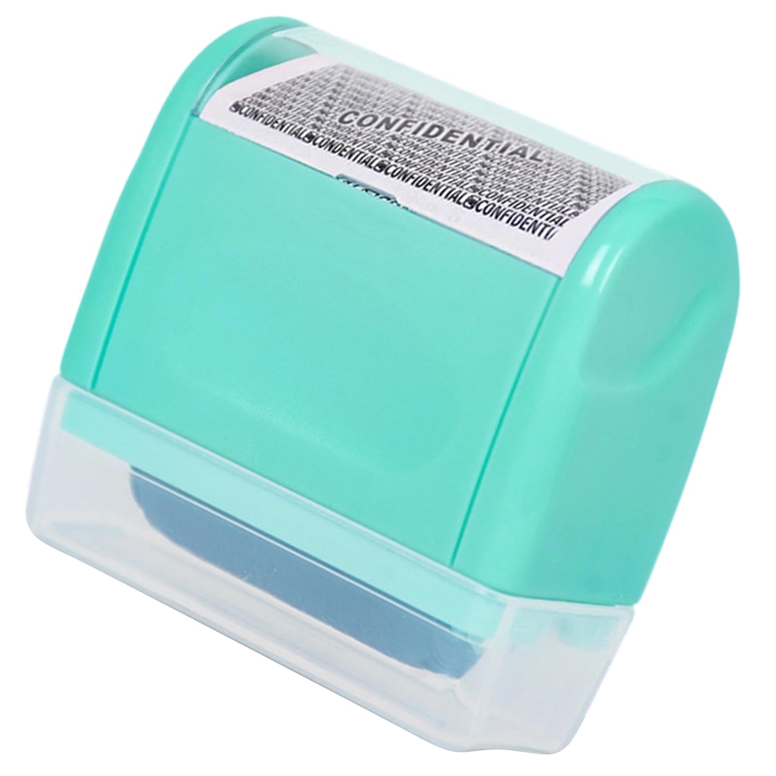 HGENAHGTF Efficient Sensitive Information Obscurer Drum Stamp Quick Veiling on Various Articles Including Verifications Declarations Recyclable ABS Polystyrene Construction Craft Stamp