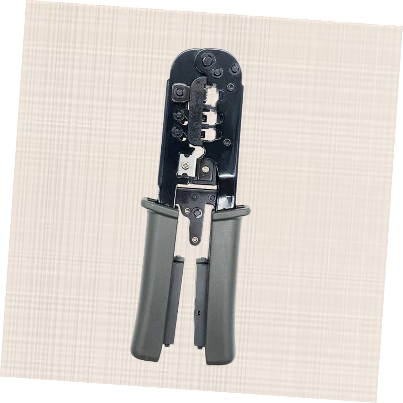 DOITOOL Herramienta Para Pelar Cables Alicates Para Crimpar Conectores Herramienta De Revisión Crimpadora Modular De Cables Herramienta Crimpadora Cortador Pelacables Multifunción Ethernet