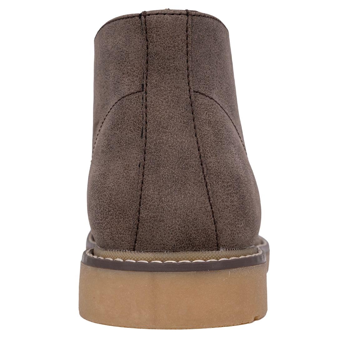 Mens Chukka Boot Classic Micro Suede Desert Chukka Boots Casual And Formal