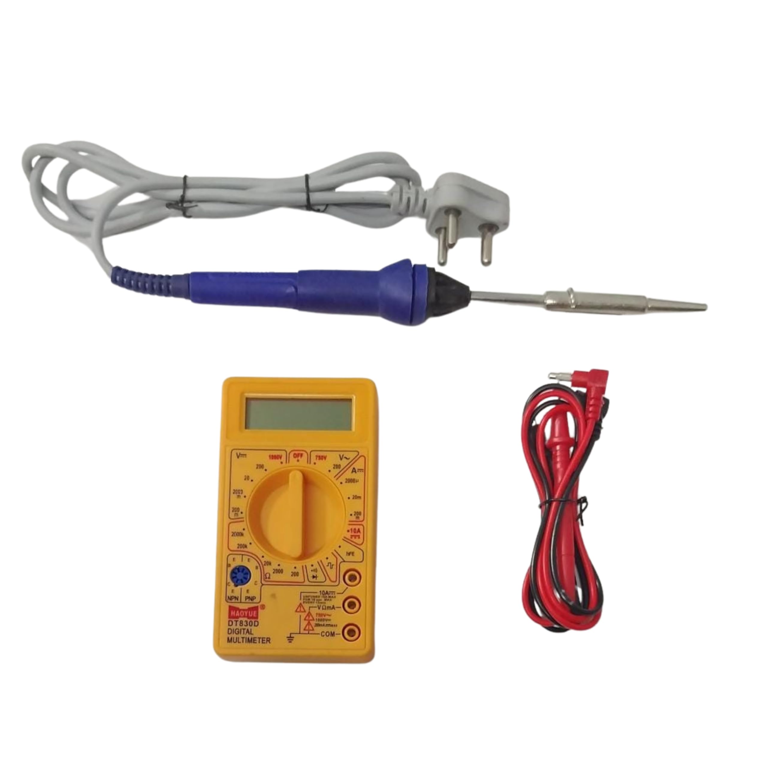 Vtronix 220V Heavy-Duty 50Watts Soldering Iron with Multimeter | Soldering Machine for Home, Industrial & Electronics Workshop Reparing with Fast Heating (50 Watt) (B0CT3JCJ91) Amazon Price History, Amazon Price Tracker
