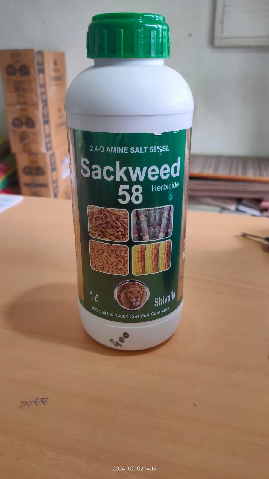 Generic Sackweed 58-2,4-D Amine Salt 58% Sl (1 LTR)