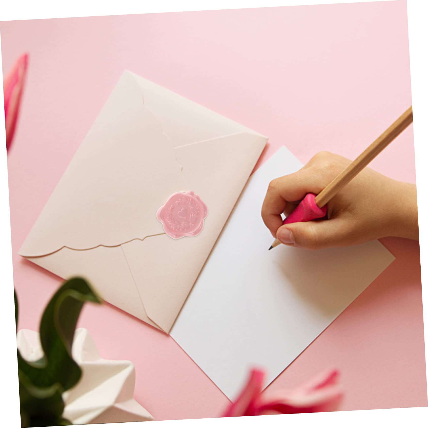 SEWACC 200stücke Selbstklebende Wachssiegel Herz Aufkleber Dekorative Siegelsticker Für Einladungen Umschläge Und Geschenkverpackungen Retro Herzmuster Für Hochzeit Geburtstag Und