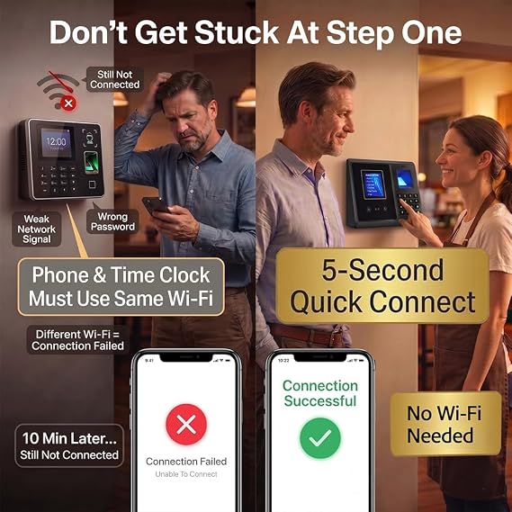 App Control Time Clock for Small Business No Monthly Fee