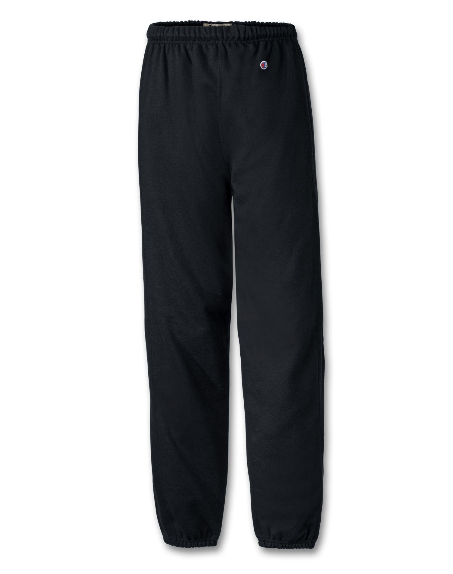 ChampionReverse Weave Closed-Bottom Men's Sweatpants, S-Black