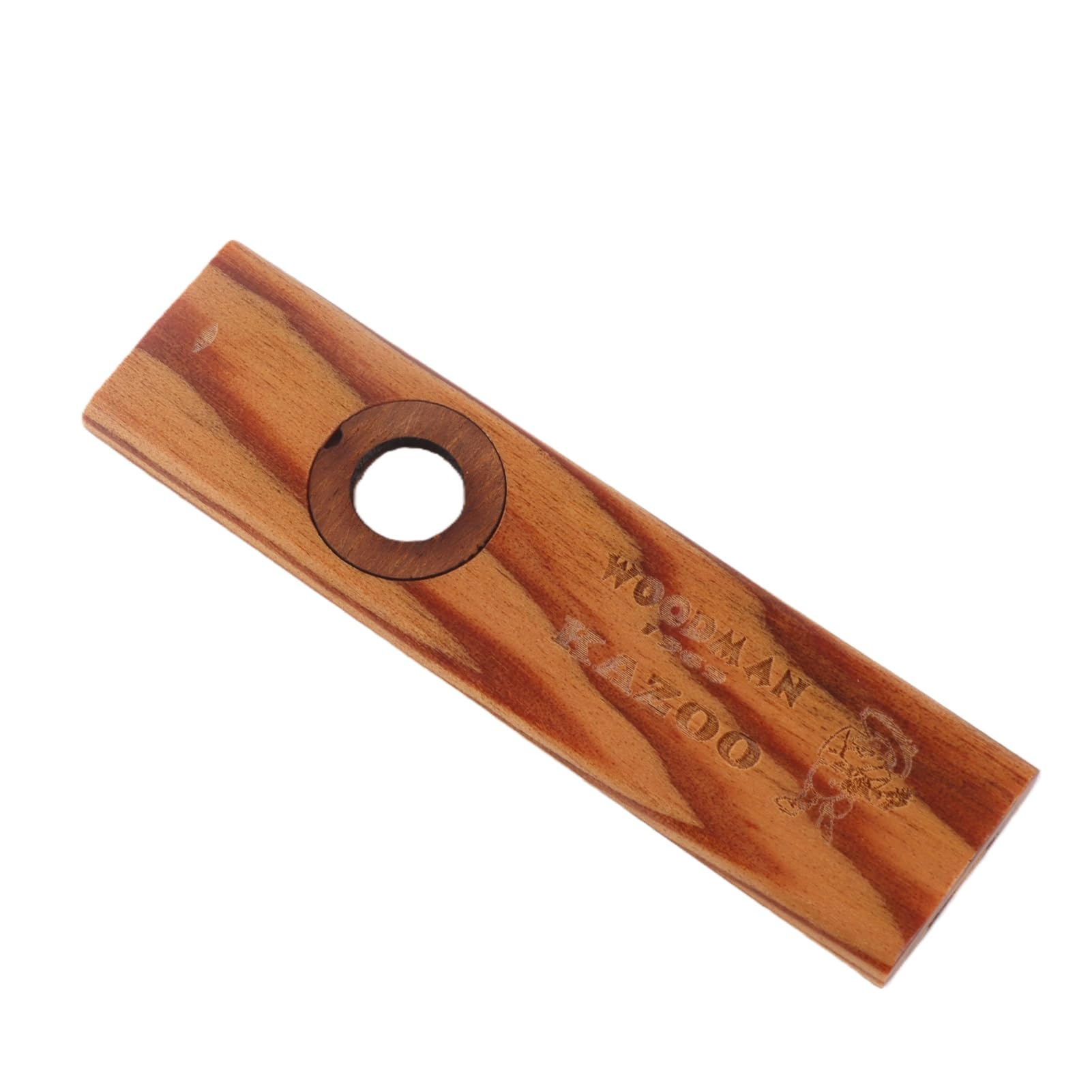 Kazoo in Legno, Partner di Ukulele Chitarra Armonica Flauto in Legno per Gli Amanti della Musica con Scatola di Metallo