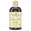 SheaMoisture Strengthen and Restore Shampoo Pure Jamaican Black Castor Oil for Damaged Hair To Cleanse and Nourish Hair 13 fl oz
