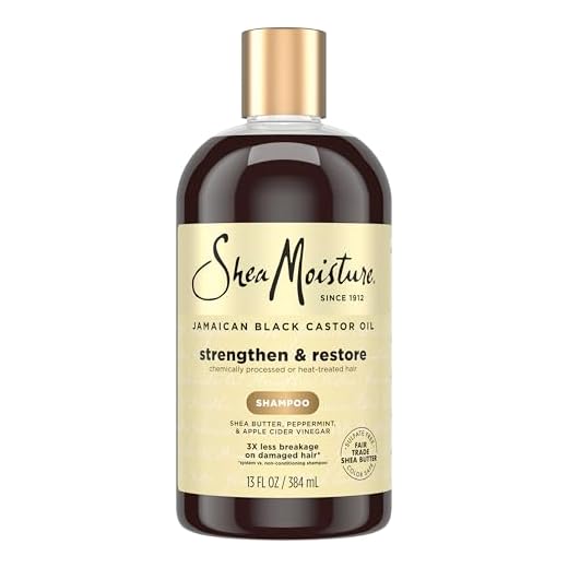 Shea Moisture Jamaican Black Castor Oil Strengthen Grow Shampoo 384 ml
