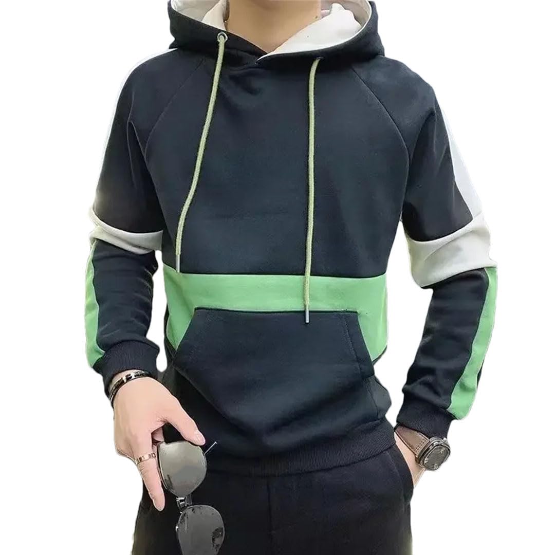 Męskie zimowe bluzy z kapturem w stylu koreańskim Streetwear Bluzy