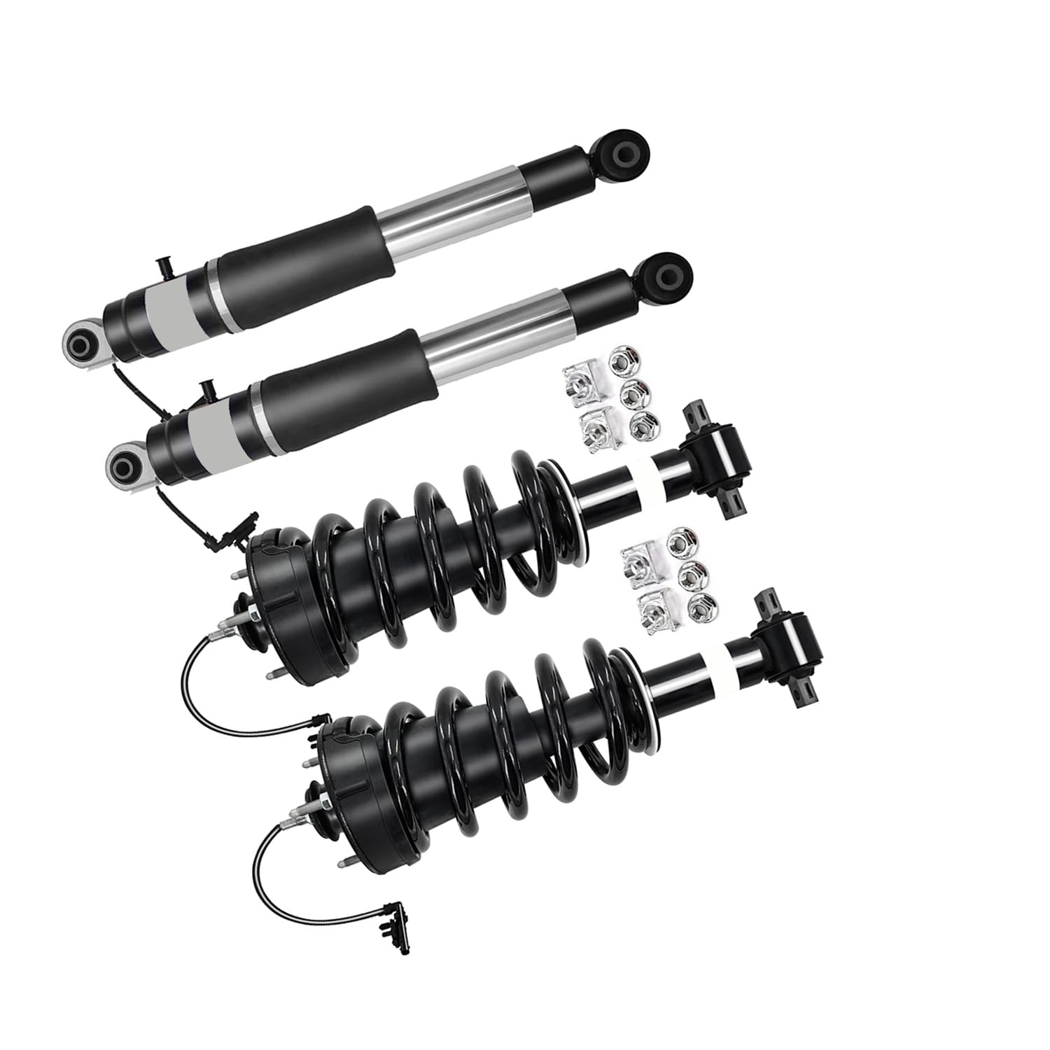 23312167 23151122 2 Gruppo puntone anteriore e ammortizzatore posteriore compatibile con GMC Yukon Compatibile con Cadillac Escalade ESV Compatibile con Suburban Compatibile con Tahoe