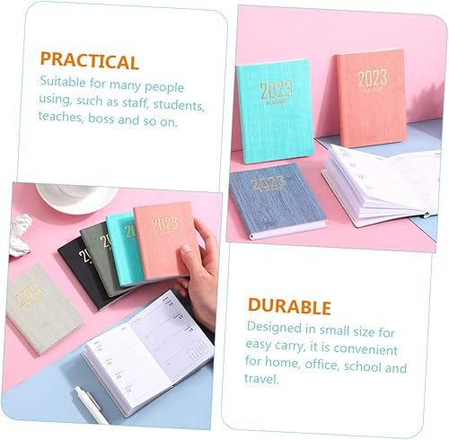Miniatura 8 de MAGICLULU Agenda 2023, libro de notas para el trabajo, 2022, libro de planificación 2023, planificador anual 2022, bloc de notas para el trabajo,
