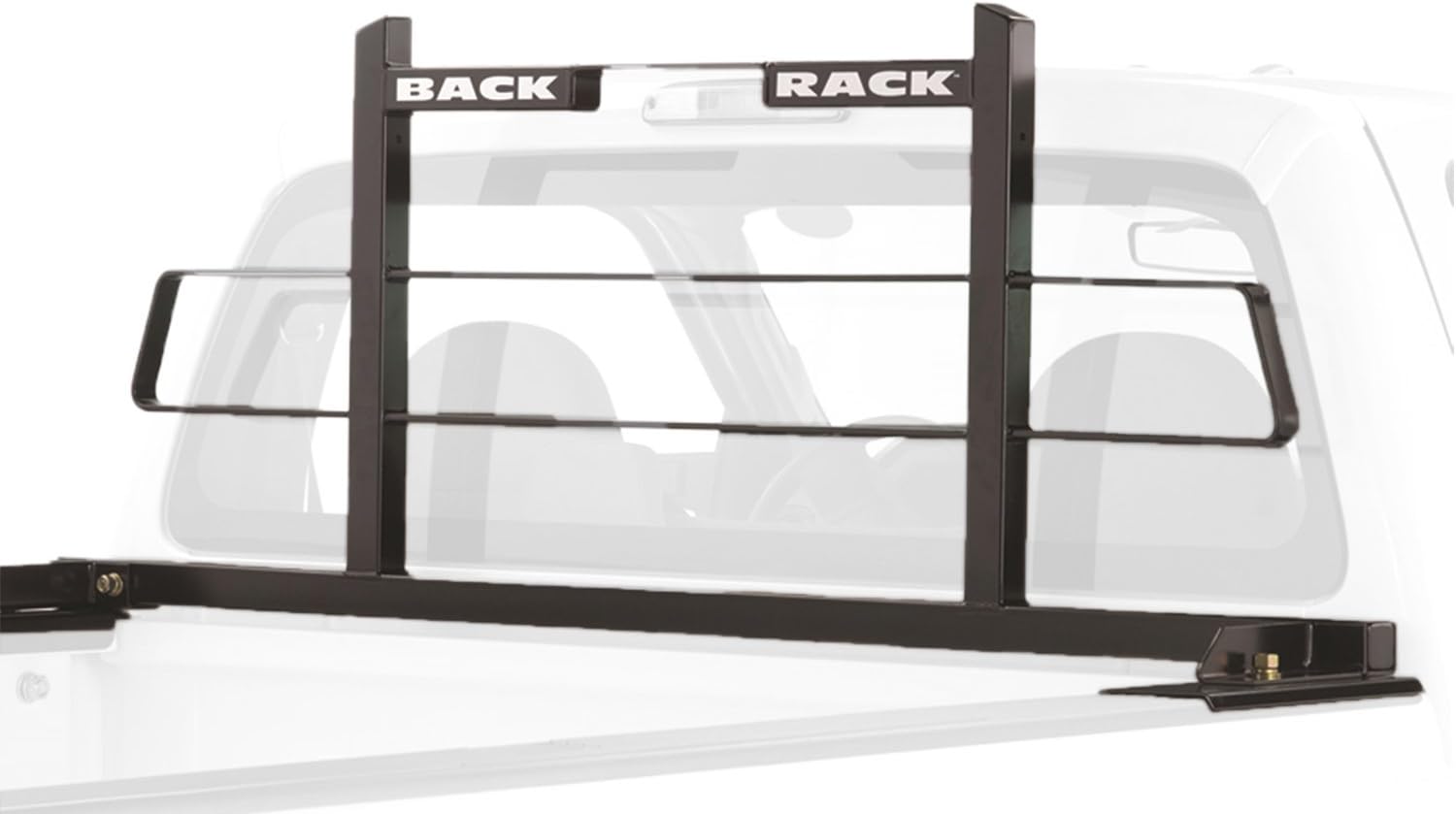 BACKRACKOriginal Rack Frame Only | Black, No Drill | 15024 | Fits 2007-2018 Chevrolet/GMC Silverado/Sierra 1500; 2007-2019 Chevrolet/GMC Silverado/Sierra 2500/3500 HD; 2004-2023 Ford F-150 & Others
