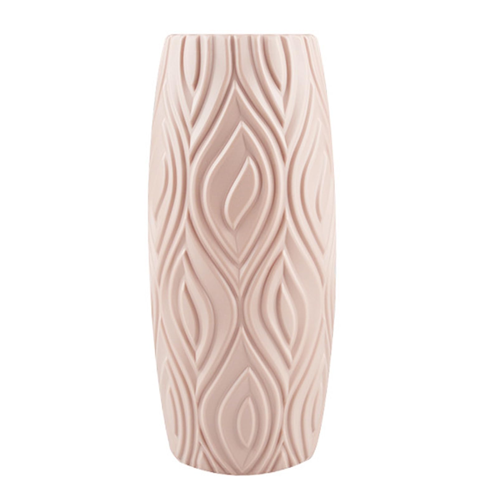 Flower Vase Flower Vase Elegant Unbreakable Plastic Creative Nordic Ceramic Look Vase for Dinning Table Modern Vase Decorative Vase