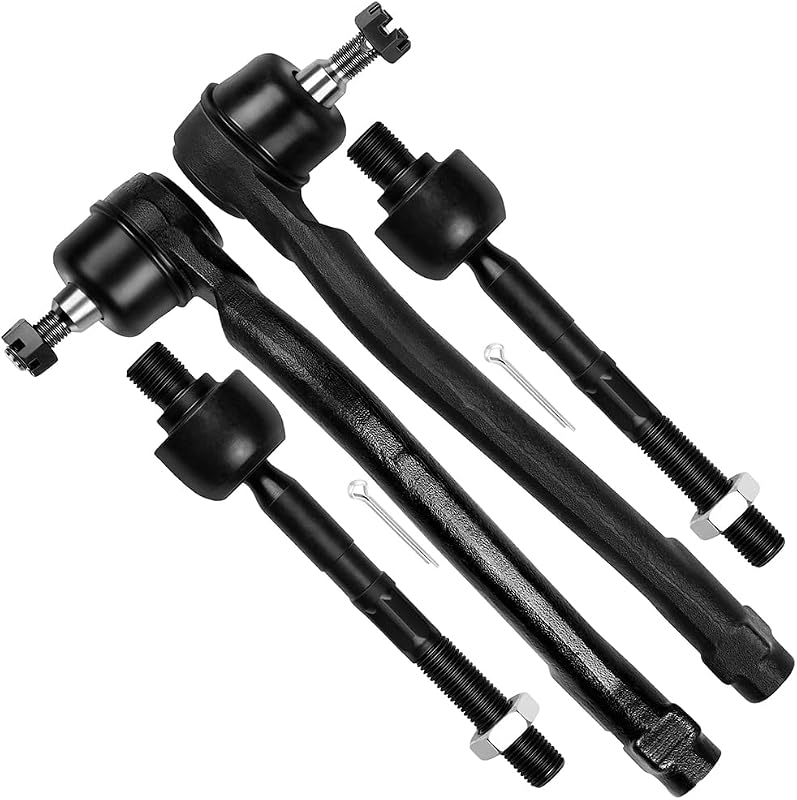 Kit de terminais de direção dianteiros SCITOO para Hyundai Elantra e Kia Forte – 4 peças