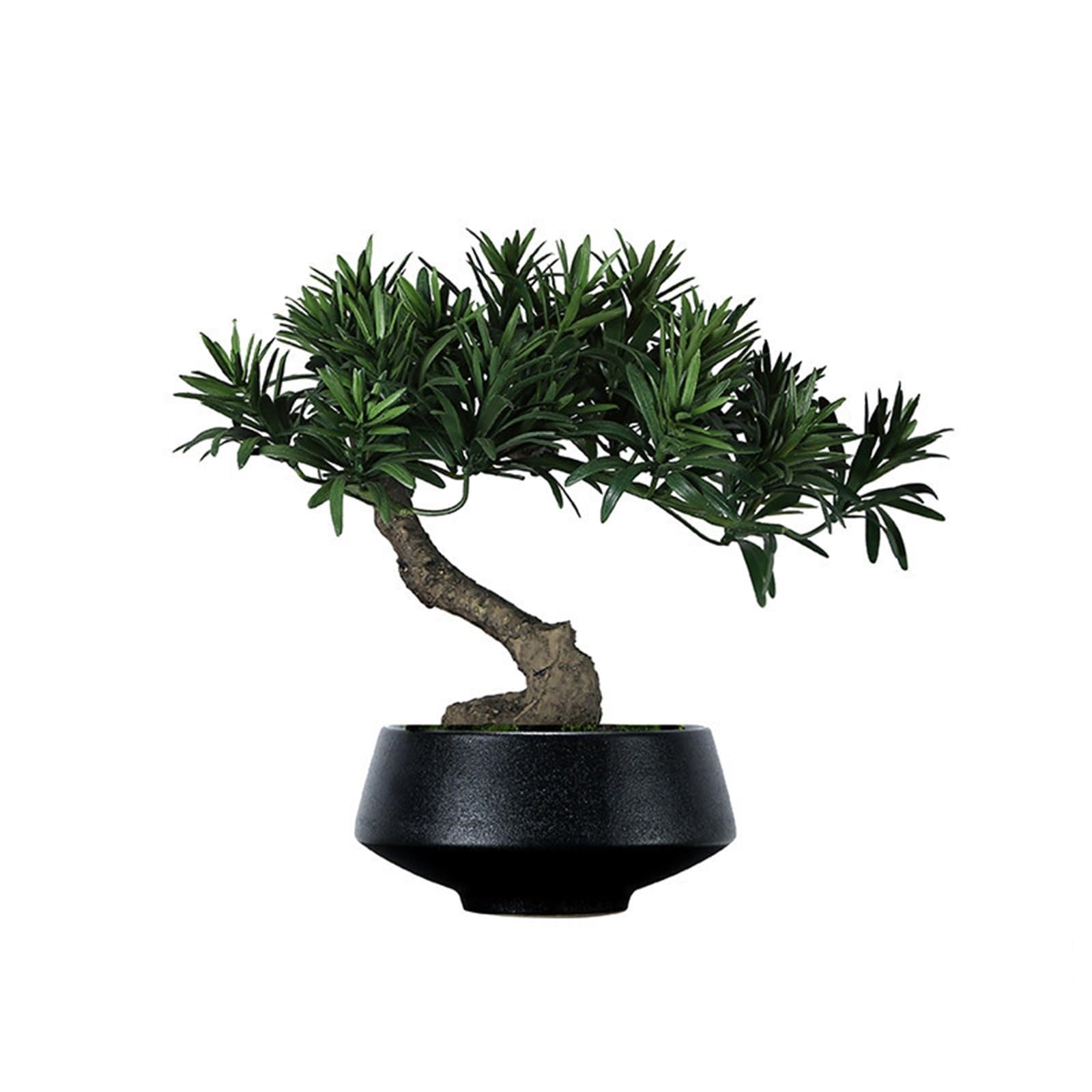 Artificial Tree Artificial Bonsai Tree Fake Plants in Ceramic Pots Decorative Faux Aake Plants