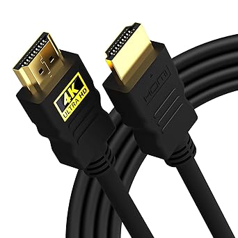 MB STAR High-Speed Ultra 4K HDMI 1.5 Meter Cable Male to Male HDMI Cable Ideal for Multiple Devices Laptop, Desktop, Monitor, Projector, DVR, NVR, LCD, LED, PS3, PS2, and TV (1.5M, Black Pack of 1)