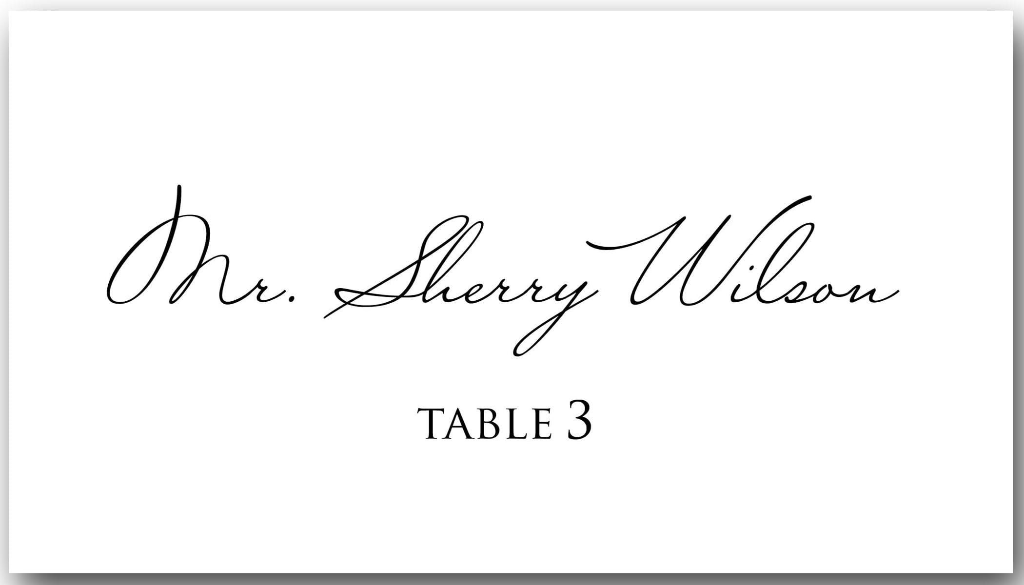 80lb. White Blank Printable Place Card 12 Per Sheet (8.5 X 11) Perforated (2 X 3.5) (H X W)
