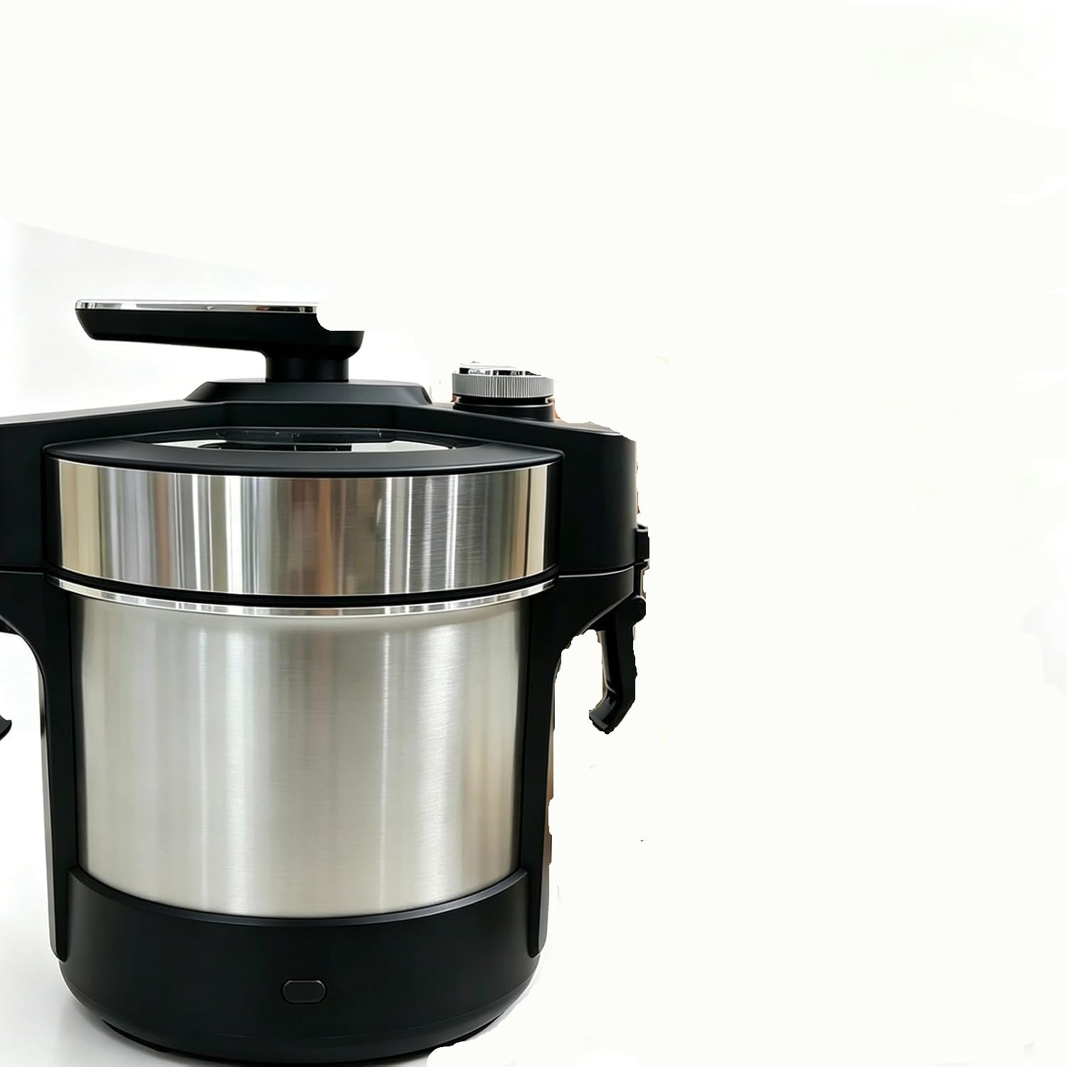 Machine à ignames pilonnée, transformateur alimentaire multifonctionnel de 1000W, acier inoxydable durable, fonctionnement sans effort, facile à nettoyer, idéal pour le fufu, cuisine africaine, sert 5
