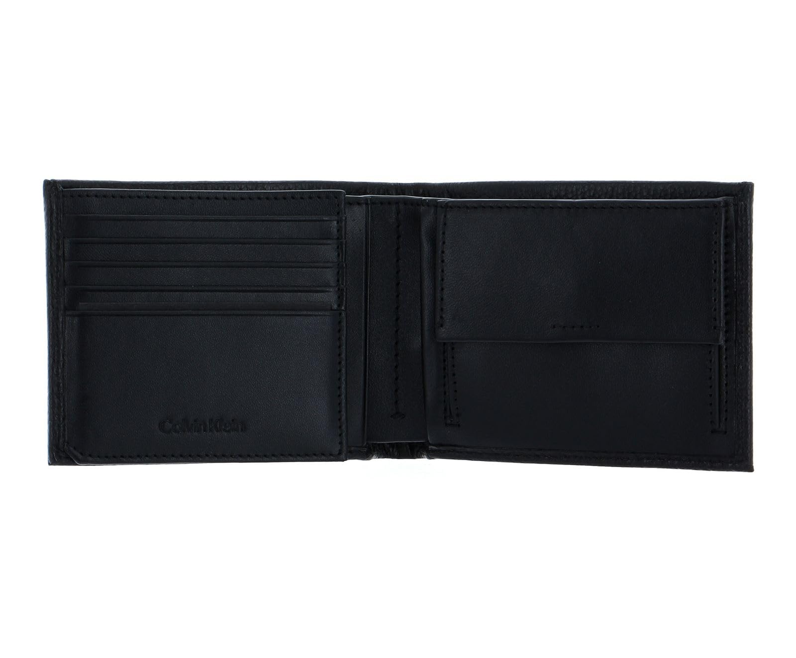 Calvin Klein Portafoglio Uomo Warmth Trifold 10 CC Coin Large Piccolo