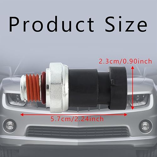 Miniatura 2 de Interruptor de sensor de presión de aceite Unidad de envío D1843A 12635957 Compatible con Chevy Colorado Equinox Trailblazer Malibu Impala GMC Envoy